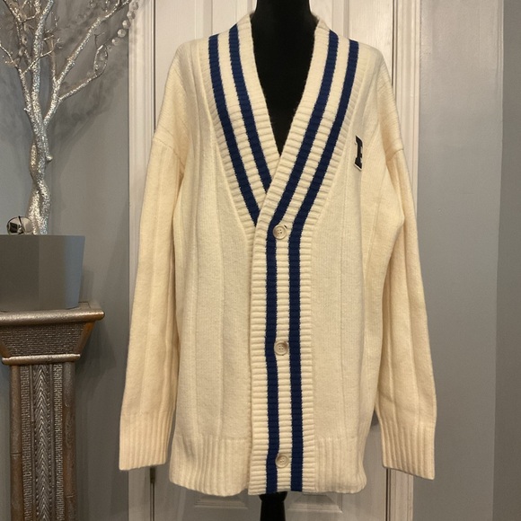 PINK Varsity Knit Cardigan - Picture 6 of 8